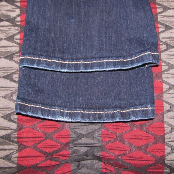 Miss Me Jeans Size 26 x 31 Signature Slim Boot Low Rise Embellished - Picture 10 of 12